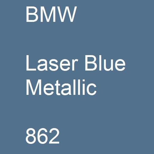 BMW, Laser Blue Metallic, 862.